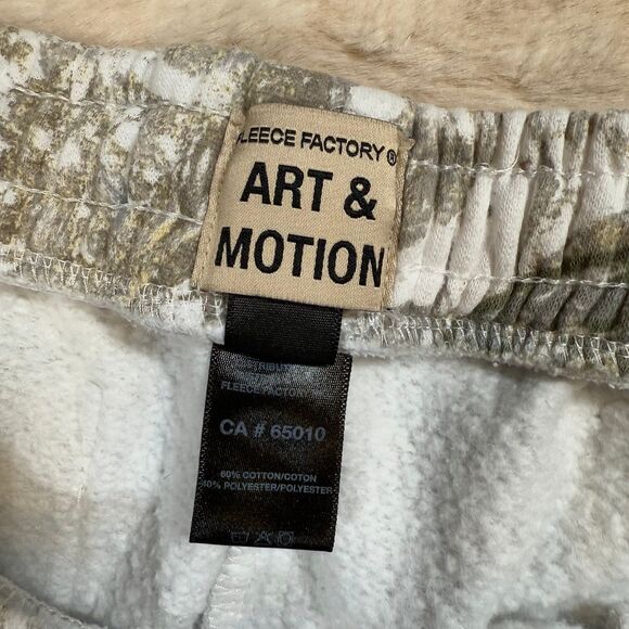 Fleece Factory Art & Motion Men’s Camouflage Sweatpants Sz XL - Picture 5 of 5